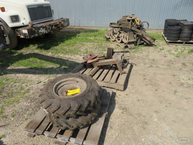 (3) Pallets of beet topper parts